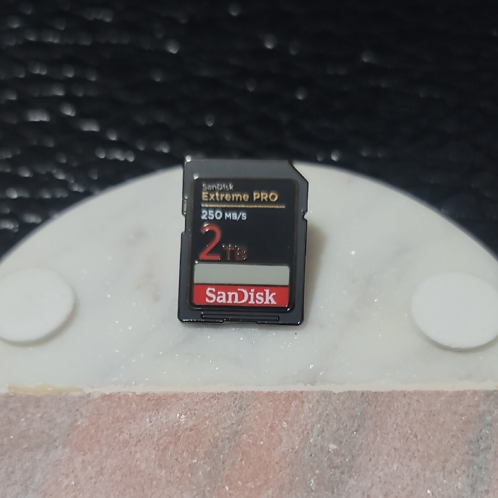 SanDisk Extreme PRO 2TB Memory Card Enamel Pin
